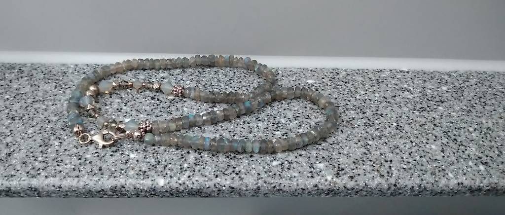 Catenine: Labradorit-Kette – Nuovo (secondo la descrizione) da Lupfig venduto da Flowypr6 3