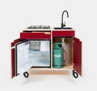 Cucine complete: TinyKüche Nomad – Nuovo (secondo la descrizione) da Basel venduto da WoodAndLuxuryGmbH 1