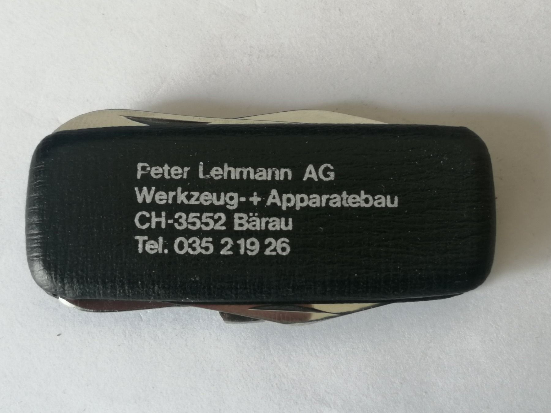 Coltelli tascabile: Messer mit Werbung – Usato da Hinterkappelen venduto da 1399