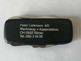 Messer mit Werbung