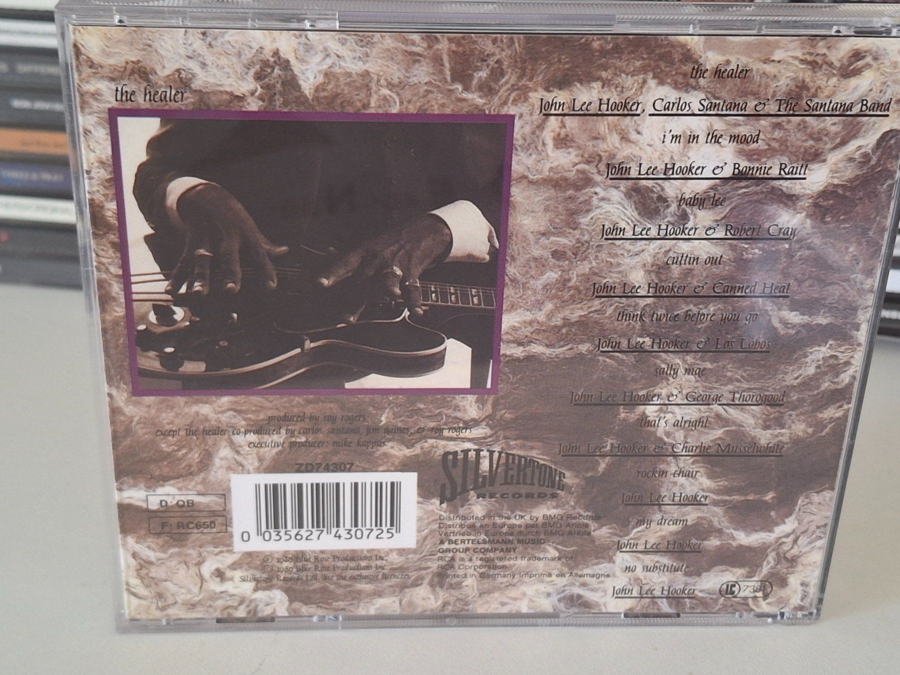 CD: CD John Lee Hooker -  the healer😎 – Usato da Aarberg venduto da Jackup1 1