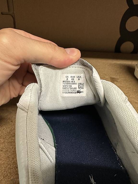 Scarpe da uomo: Lacoste Sneakers Gr 41 – Usato da Zürich venduto da Babanos7 2