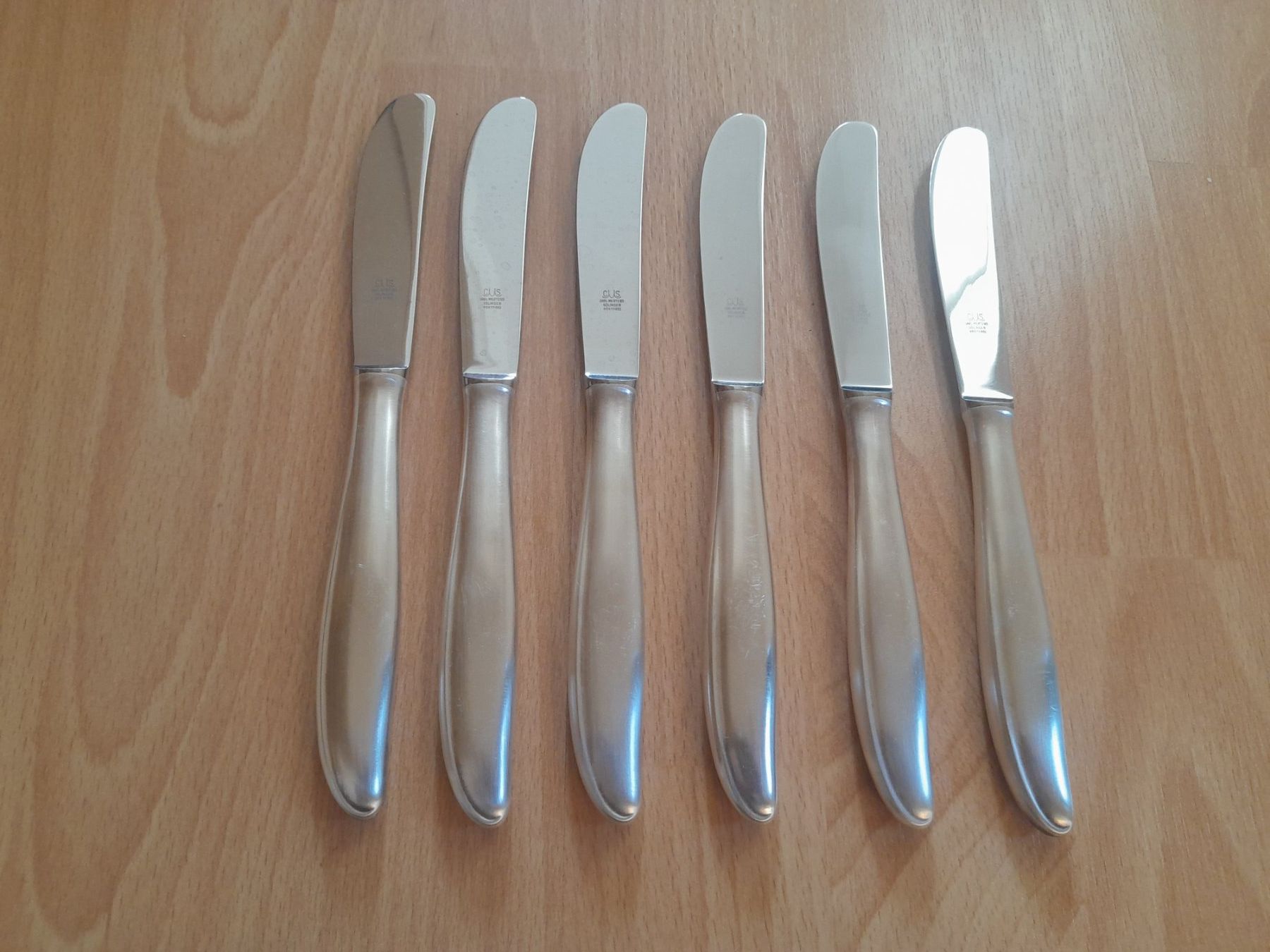 Set di posate: 6 versilberte Messer 100/23 – Usato da Lustmühle venduto da chevi03