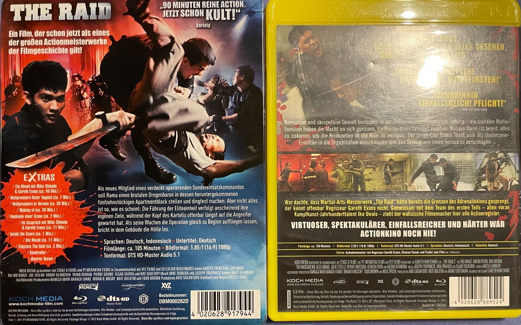 Tutti i DVDs: The Raid  1 + 2 – Usato da Waldenburg venduto da Gonzo8 1