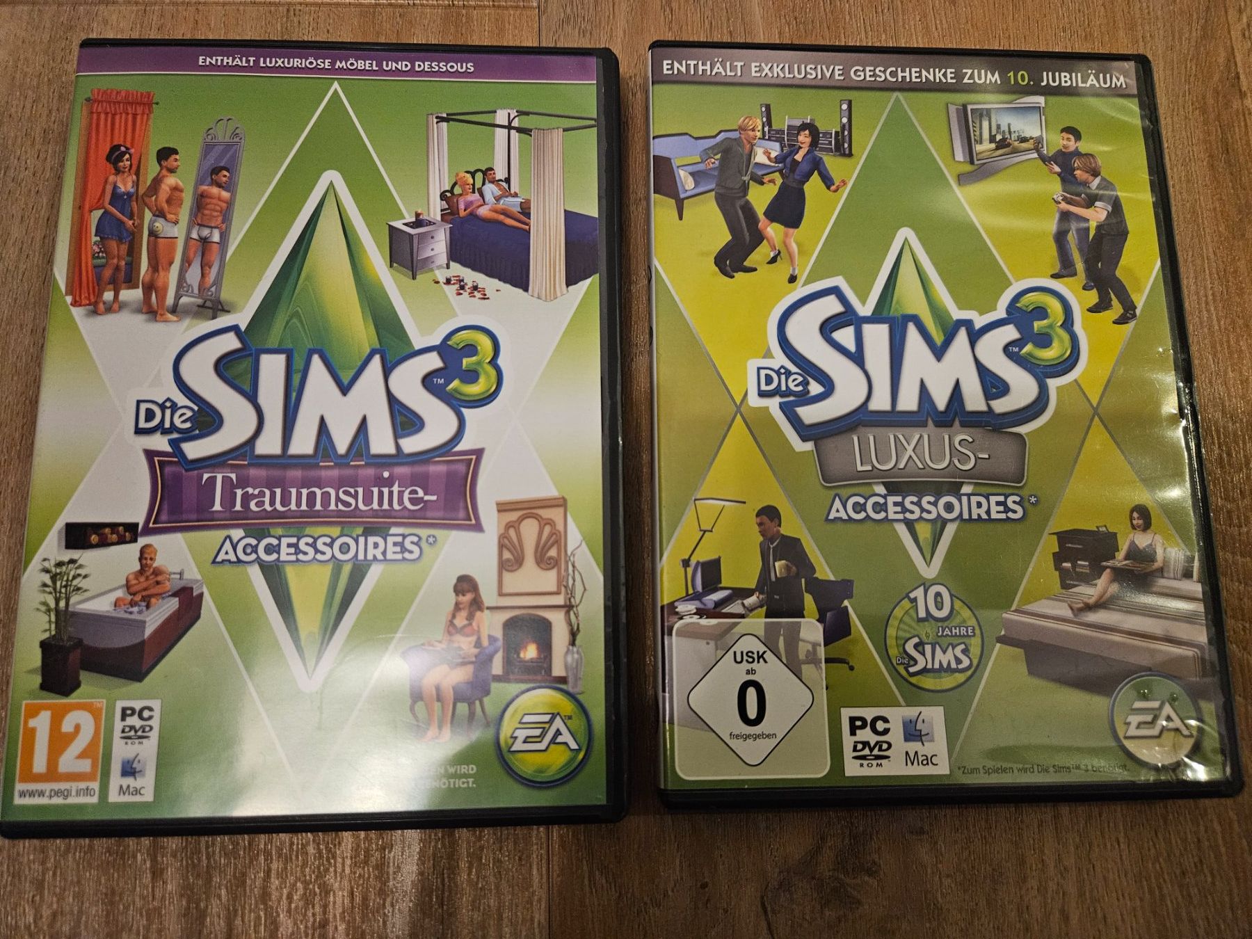 Giochi: Die Sims 3 / 2xAccessoirespack Luxus und Traumsuite – Usato da Ebikon venduto da SecondChance_byM