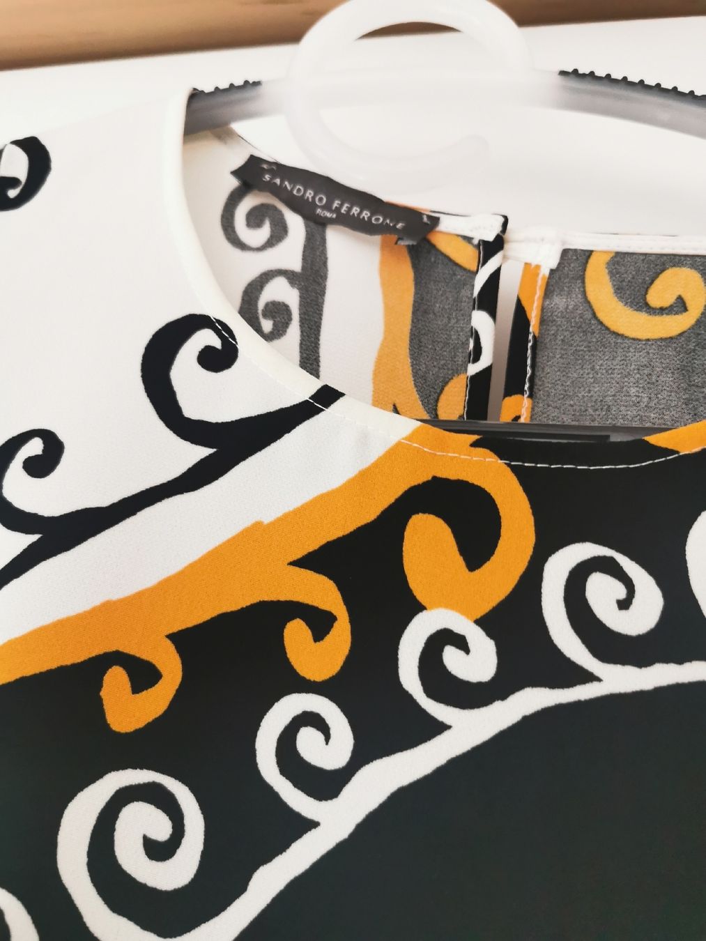 Vestiti: Blusen Kleid Sandro Ferrone Roma – Nuovo e nell'imballaggio originale da Zunzgen venduto da Fleksi 1