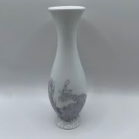 Tettau Bavaria Porzellanvase handbemalt 18,5 cm