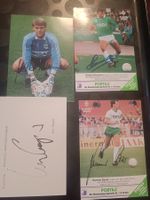 Fussball 90er Jahre - 4x handsigniert