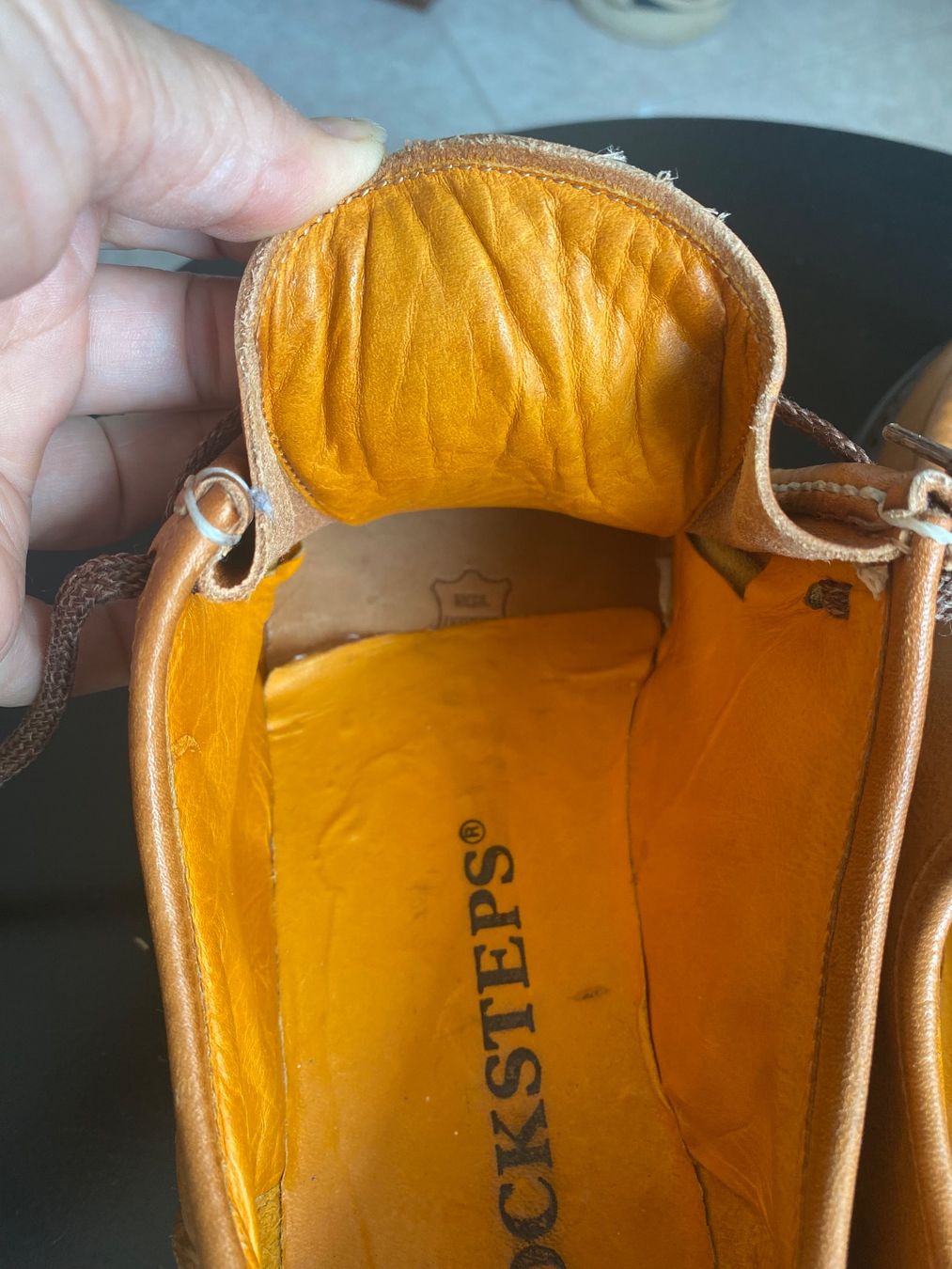 Scarpe da uomo: Robuste Schuhe VIBRAM® Laufsohle v. DOCKSTEPS – Usato da Besazio venduto da lionheart63 4