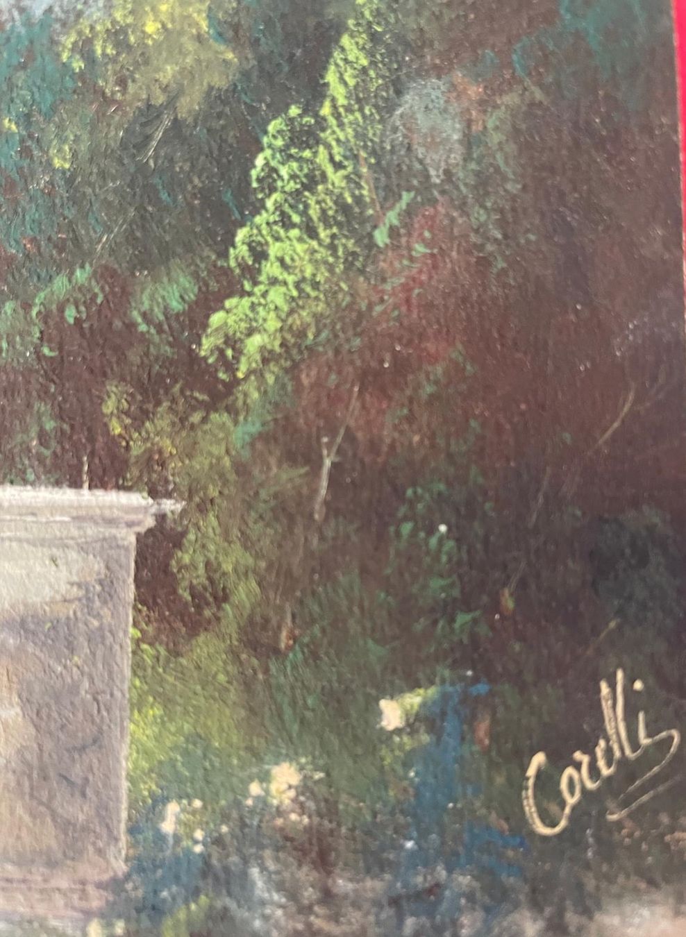 Dipinti: AUGUSTO CORELLI 1853/1918 GOUACHE DES ENVIRONS DE NAPLES – Usato da Genève venduto da aic_p8ld 3