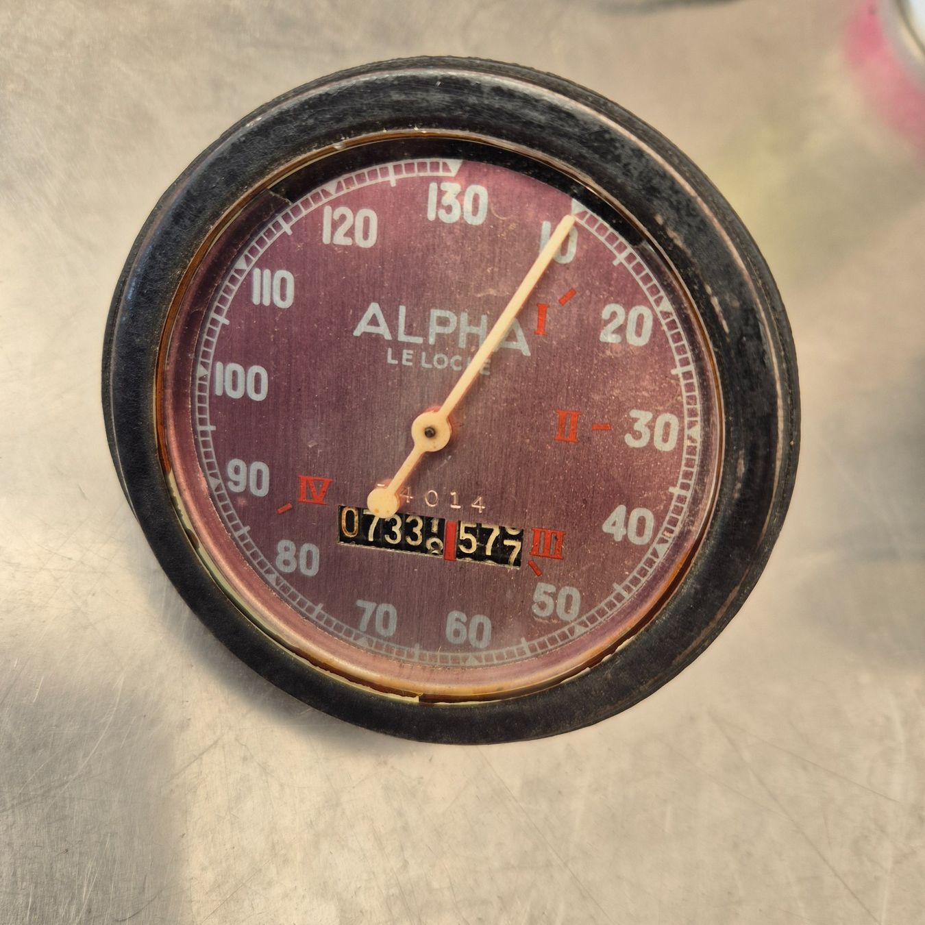 Alle Motorradersatzteile: Tachometer  Alpha Le Locle/ Condor A-580 – Gebraucht aus Hüswil von jap03