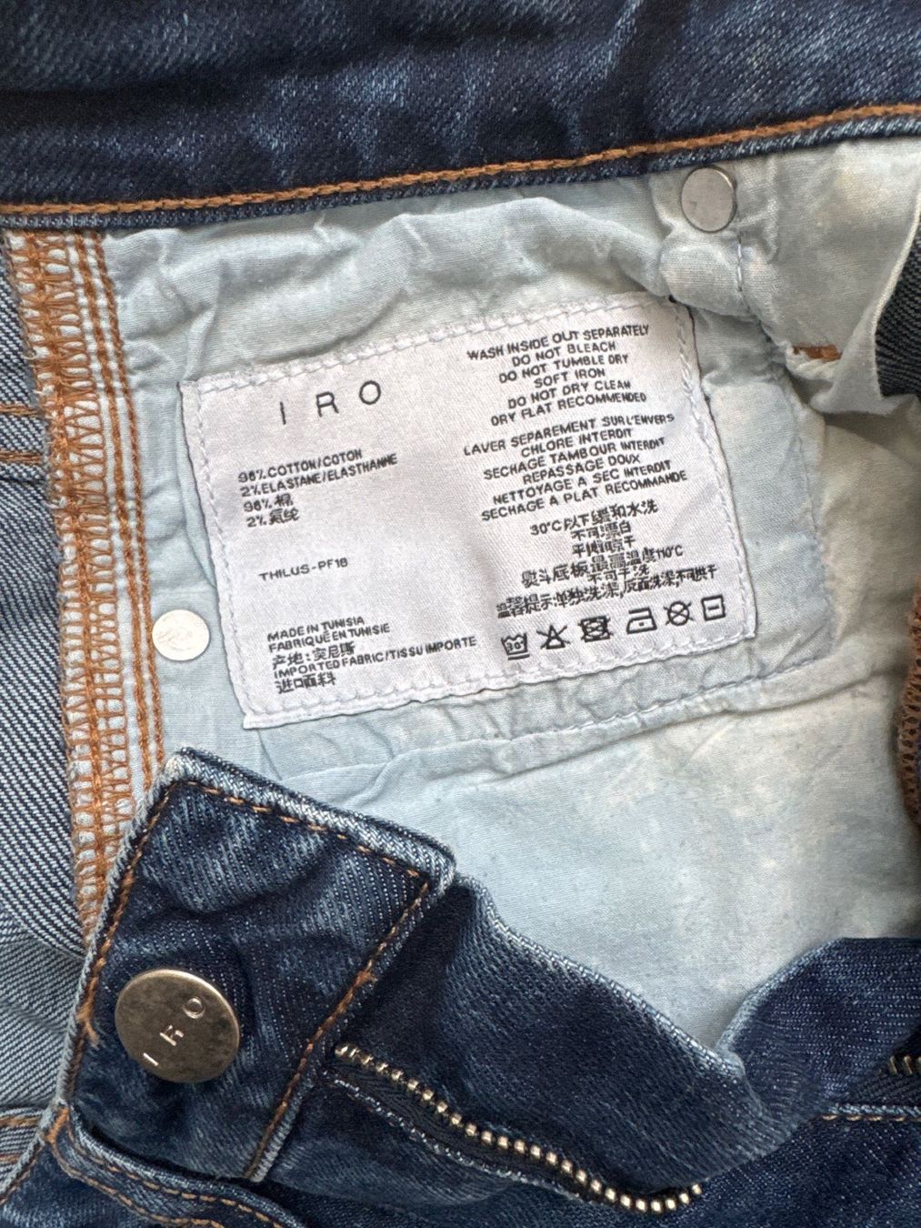 Iro Jeans: IRO Jeans 98% cotton – Usato da Winterthur venduto da Emma0312 1