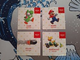 Nintendo Tokyo Store Stickers, Yoshi, Mario, Koopa