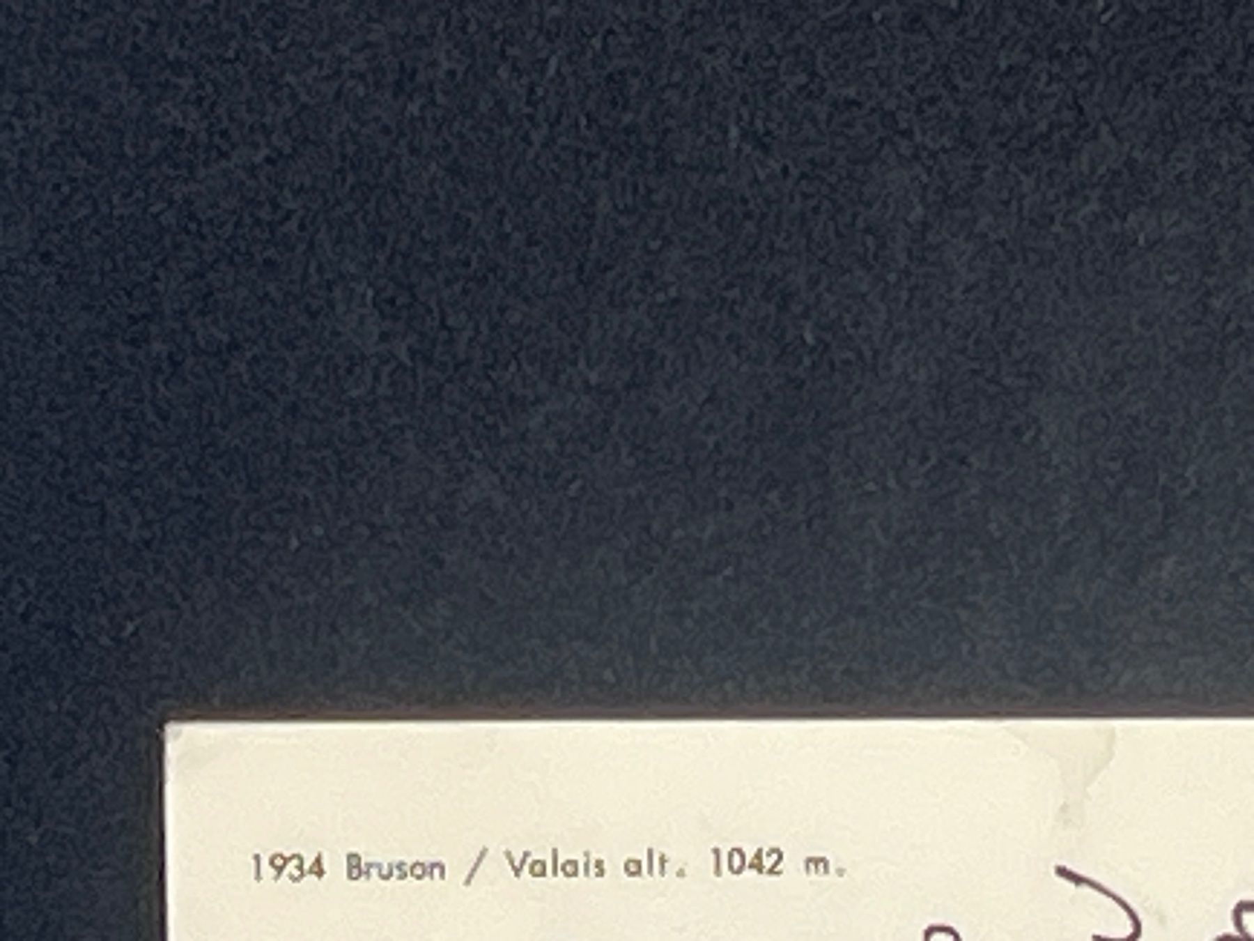 Cartoline postali: Ansichtskarte: Bruson / Valais at. 1042m – Usato da Widnau venduto da Brusi9 2