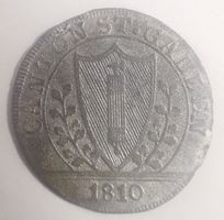 1 Bazen Kanton St. Gallen 1810 Batzen RARITÄT ab nur Fr 25.-