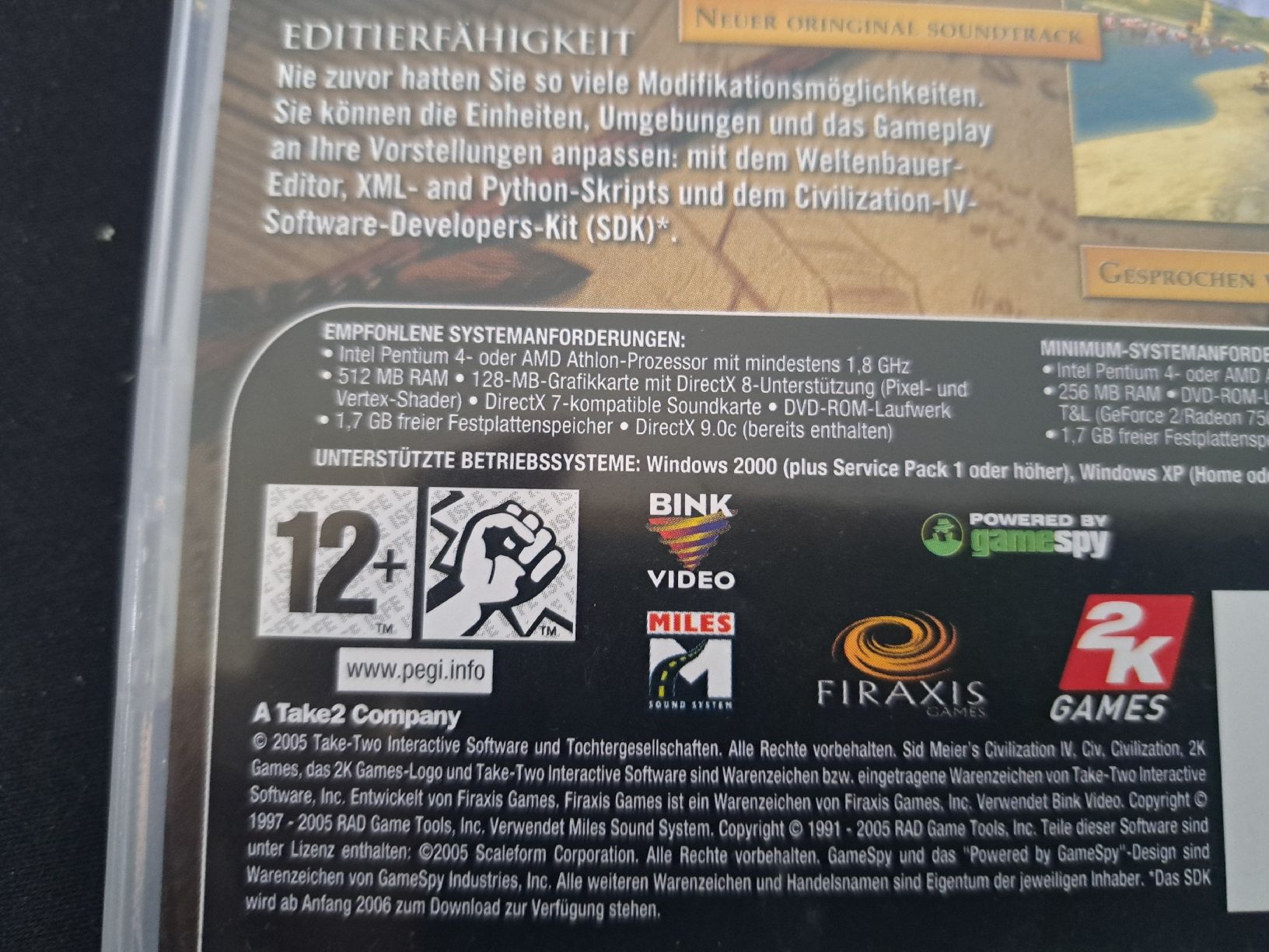 Giochi: Civilization IV PC Spiel – Usato da bennwil venduto da methorn01 2