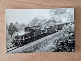 Fotokarte Bahn Schweiz, SBB Lokomotive Krokodil