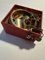 Modeschmuck-Konvolut, gold (6)