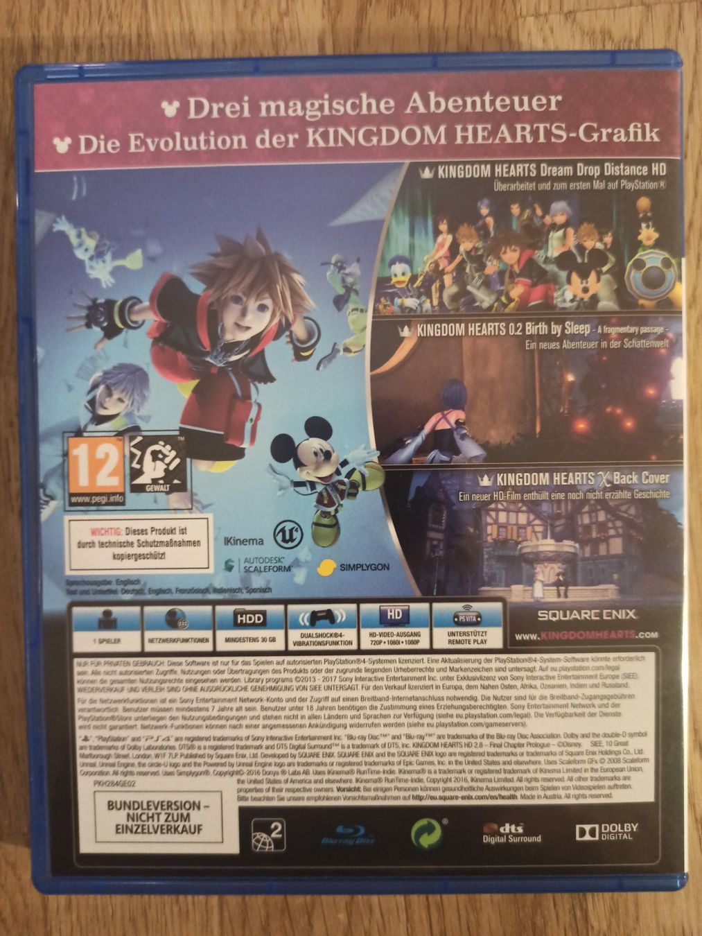 Giochi: Kingdom Hearts HD 2.8 Final Chapter Prologue PS4 / PS5 – Usato da Oberweningen venduto da mar_87mx 1