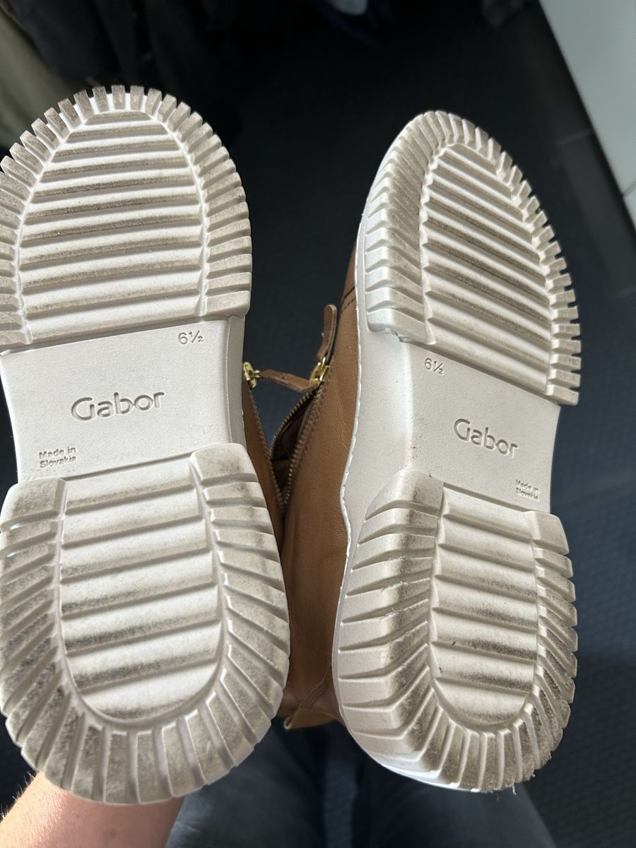 Gabor Scarpe da donna: Schnürstiefelette von Gabor, hellbraun, Grösse 40 – Nuovo (secondo la descrizione) da Erlinsbach SO venduto da hallon480 3