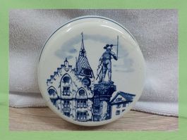 Dekorative Delft - Blue Bonboniere, Handbemalt, Sammlerstück