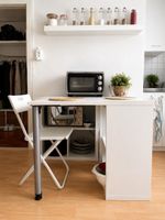 Platzsparender Tisch