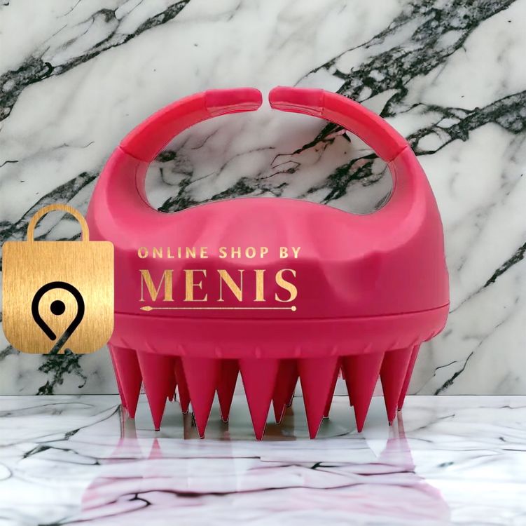 Massageboy Haarbürste – 8 Cm Durchmesser, Made In Germany, Rot, Seit 1924