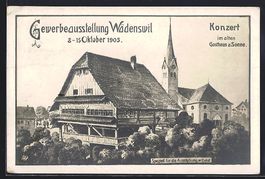 Wädenswil, Gewerbeausstellung 1905, Kon