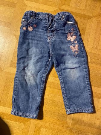 gefütterte Jeans Gr. 86