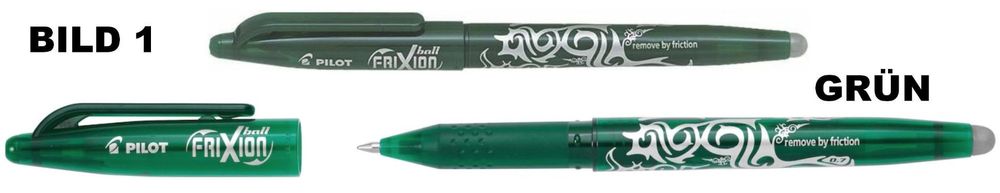 Pilot Roller mit Deckel ** Frixion Ball 07 ** GRÜN (Neu (gemäss ...