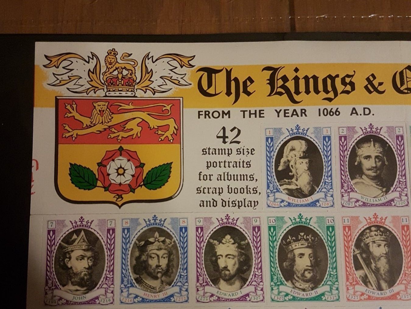 Carte collezionabili: King Queen Portrait England – Usato da Neuenkirch venduto da Trouvaillix 1
