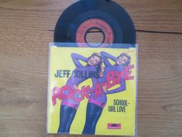 Jeff Collins - Rock-A-Bye / Schoolgirl Love - Single Rari...