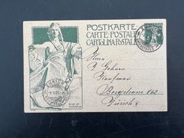 Postkarte 1909    (G203)