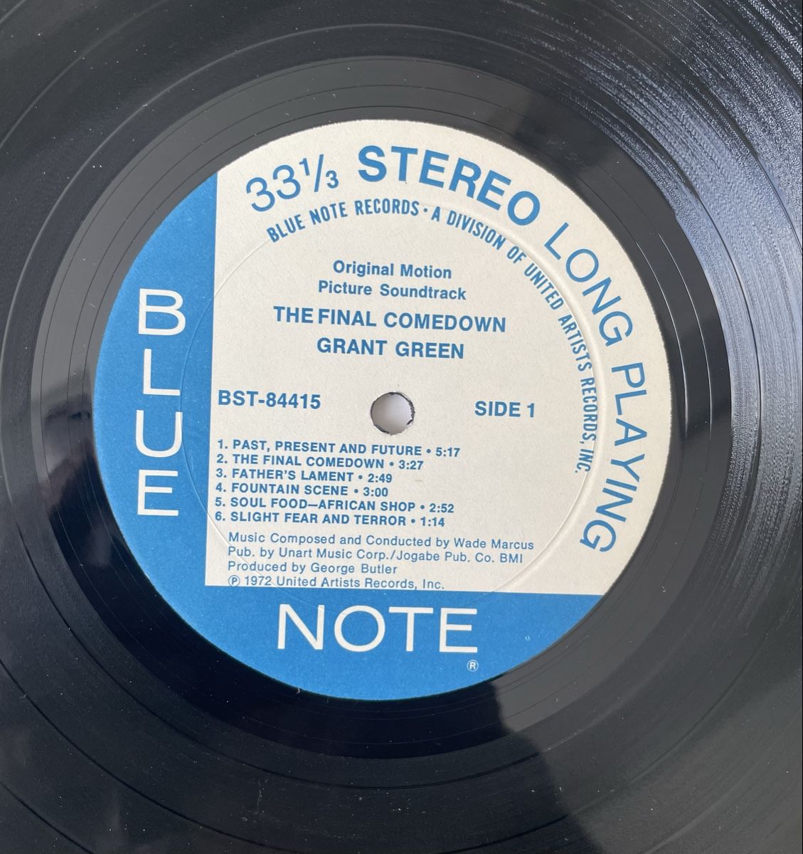 Dischi in vinile: Grant Green - Final Come Down - Blue Note US Original LP – Usato da Olten venduto da Bluespapst 3