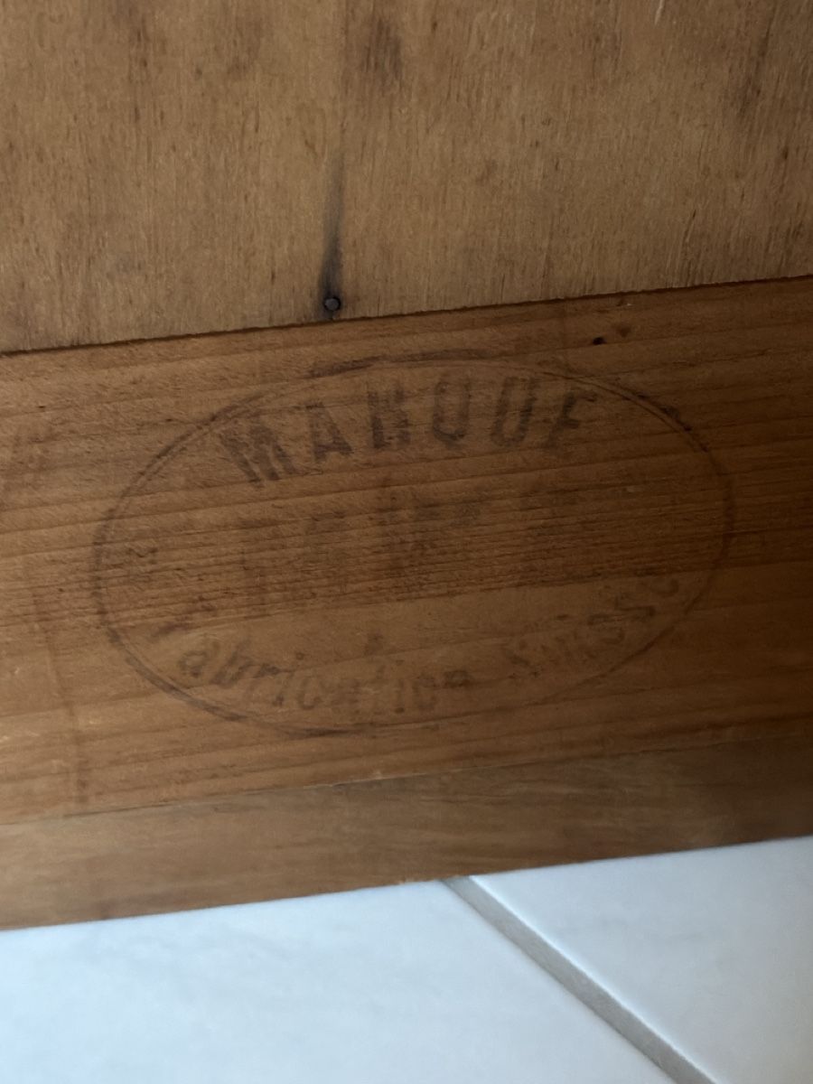 Garderobe: Wandgarderobe, Jugendstil, Schweizer Hersteller. – Gebraucht aus Biberist von Momo33 8