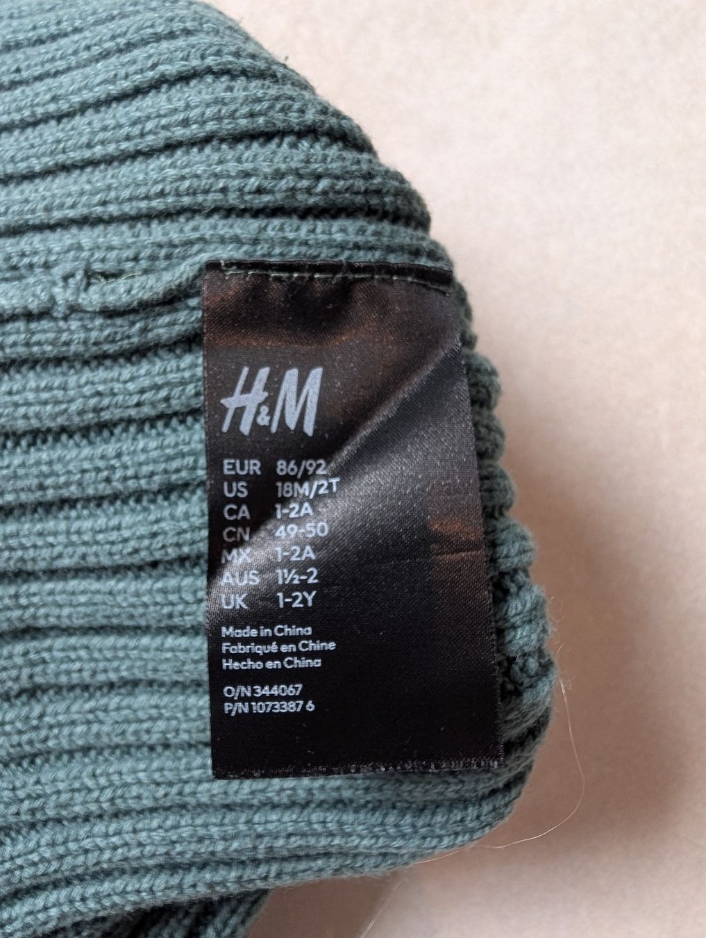 Altro abbigliamento per bambino: Strickmütze Grösse 86/92 – Usato da Wald ZH venduto da andy_ch01 3