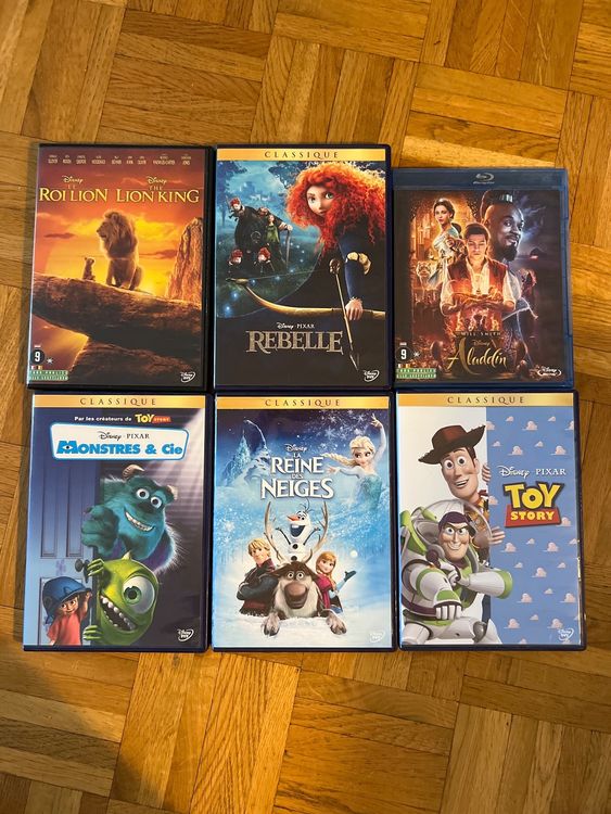 6 Disney DVDs (Gebraucht) in Genève für CHF 8 – mit Lieferung auf ...