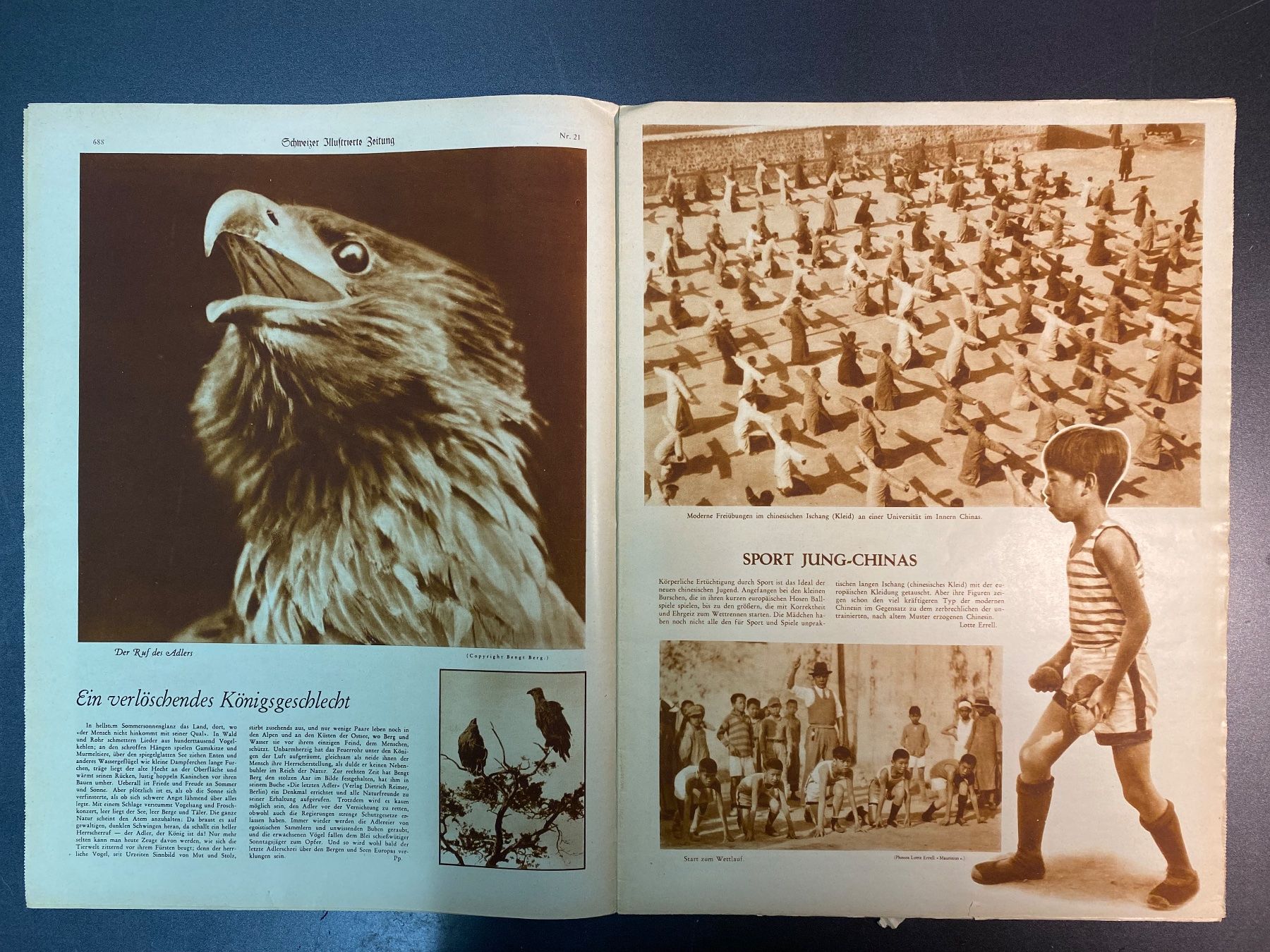 Riviste & Magazine: Zeitschrift Schweizer Illustrierte 1933 24. Mai Nr. 21 – Usato da Oberägeri venduto da Nussbi6 2