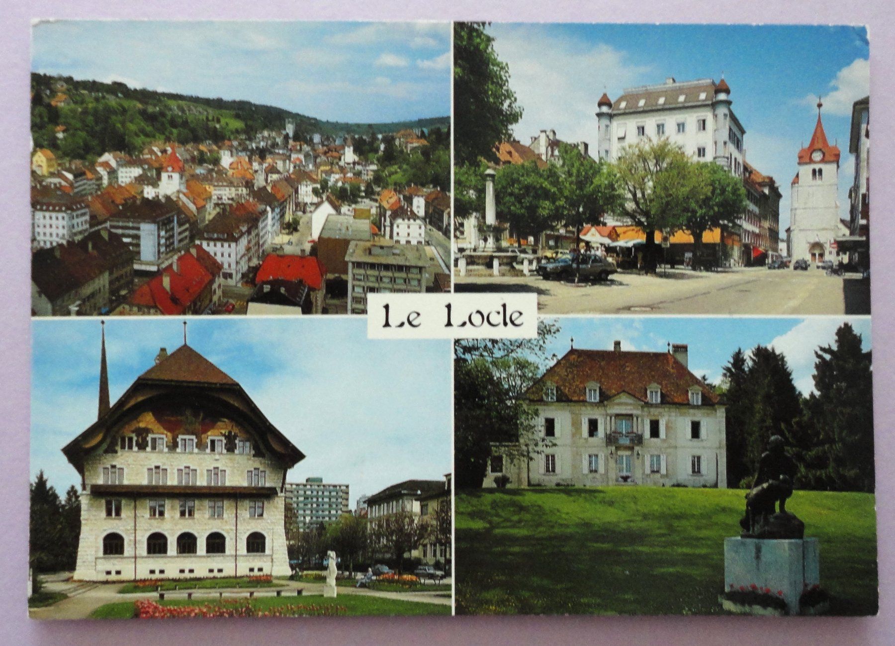 Ansichtskarten: Le Locle – Gebraucht aus Fétigny von Billy2miny