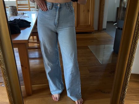 Levi's High Loose Jeans W29 hellblau