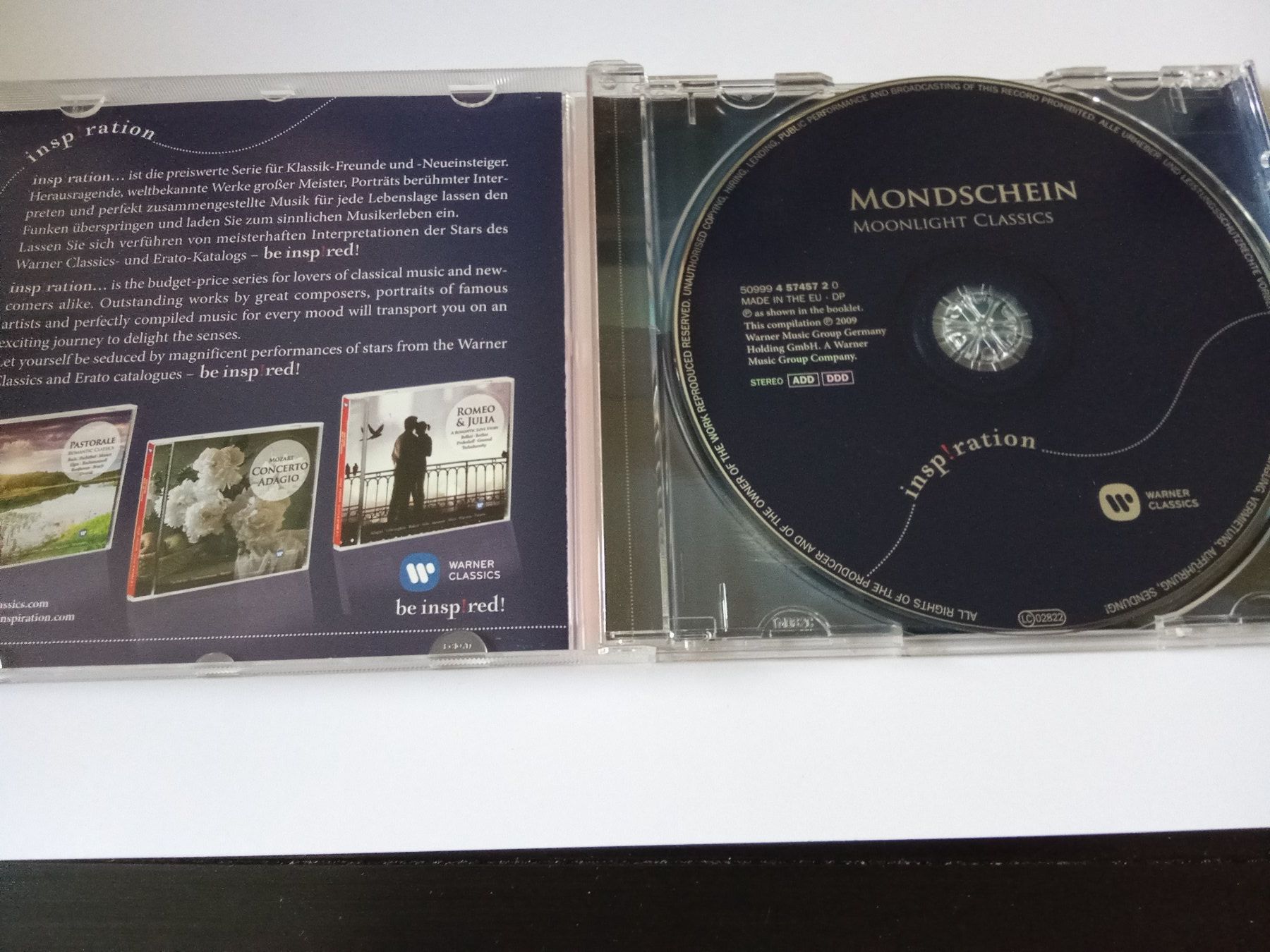 CD: Mondschein - Moonlight Classics/"Hits" der klassischen Musik – Usato da Bilten venduto da Bora3 2