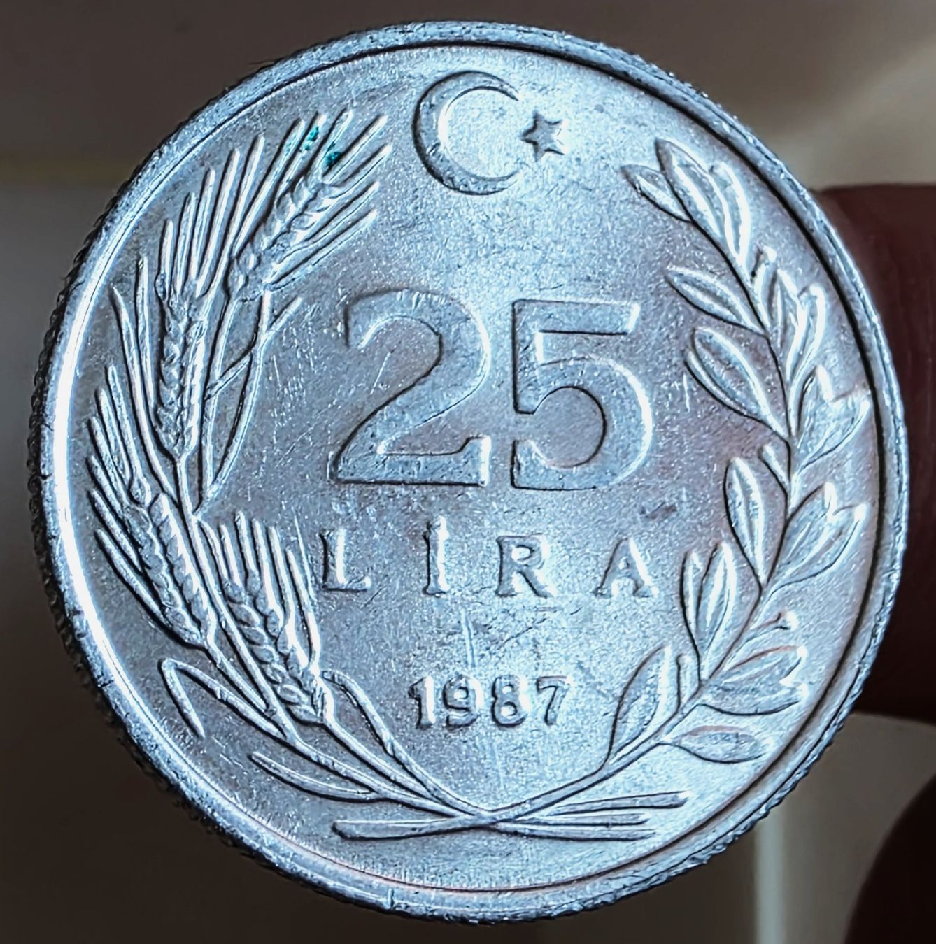Tutti le monete: TÜRKEI 25 LIRA 1987 – Usato da winterthur venduto da CoinPassion 1