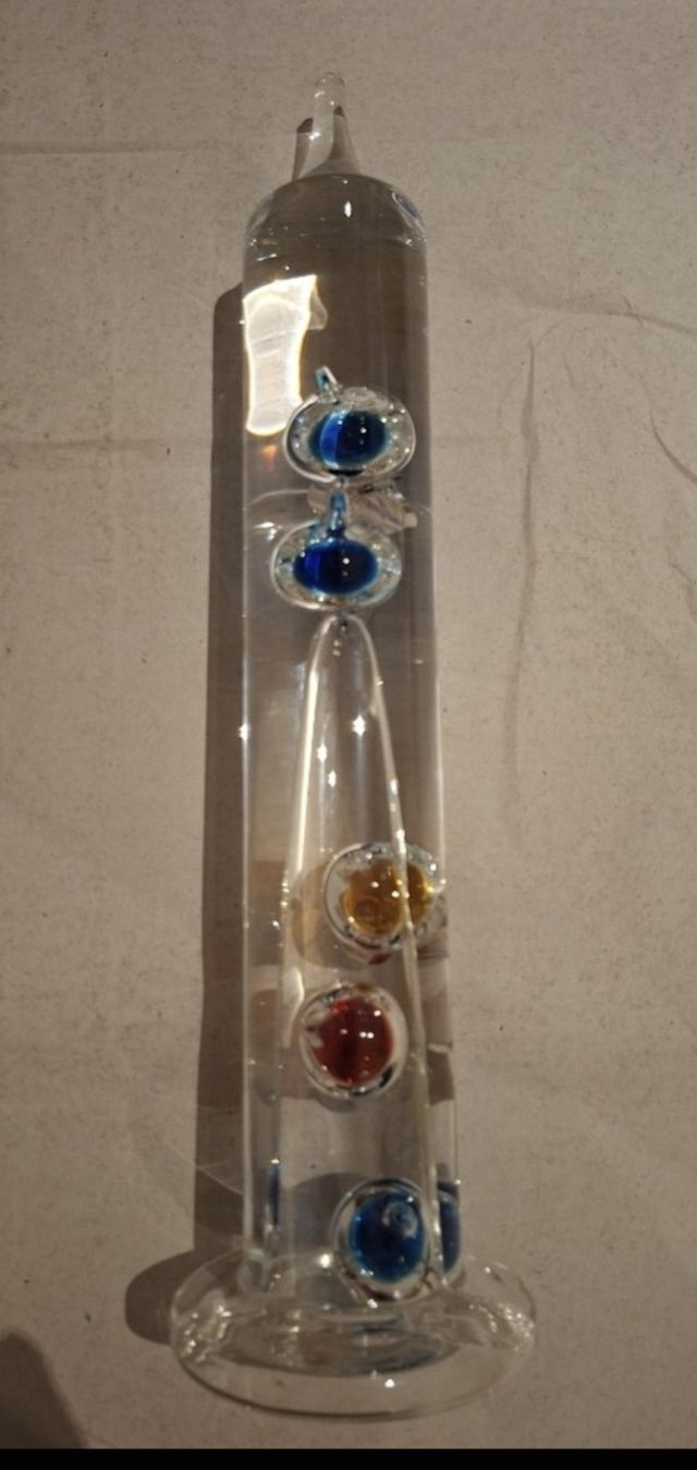 Sonstiges für Haushalt & Wohnen: Galileo Thermometer, Glasthermometer, 32 cm – Gebraucht aus Klingnau von vollmond36 3