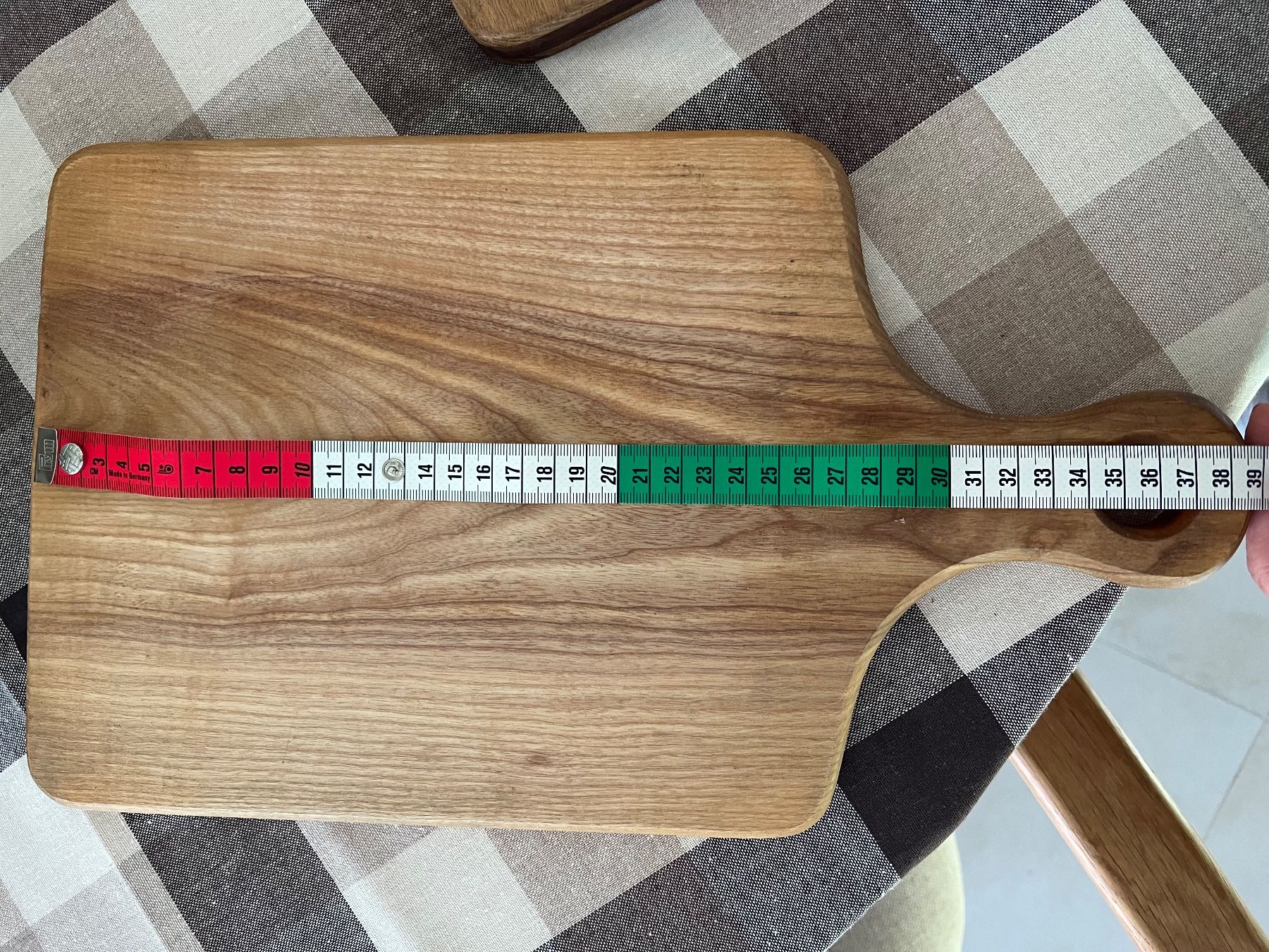 Articoli in legno: Holzschneidebrett oder Aperoplatte – Nuovo e nell'imballaggio originale da Corsier GE venduto da Karol_save_planet 3