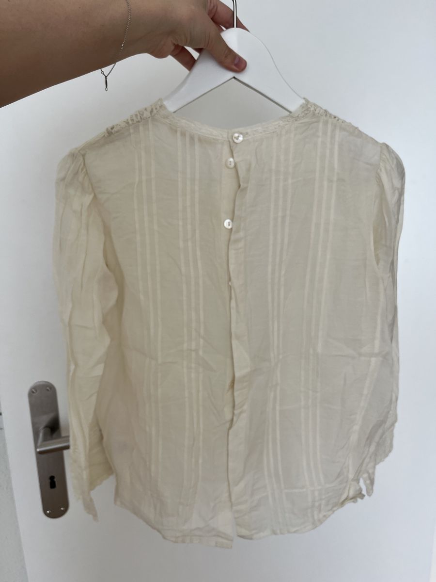 Maje Blusen: Maje Bluse Cream Gr 1 – Neu (gemäss Beschreibung) aus Pfäffikon SZ von Zitrone_100 1