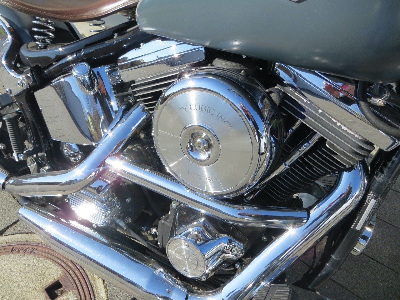 Harley-Davidson Chopper: Harley Davidson old school bobber 1992 – Usato da Wängi venduto da Guni70 3