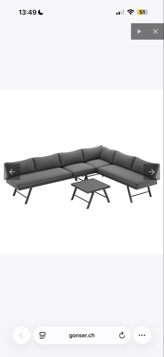 Sofas: Lounge Set – Neuf (Voir description) à Gelterkinden par Belle.fleur 6