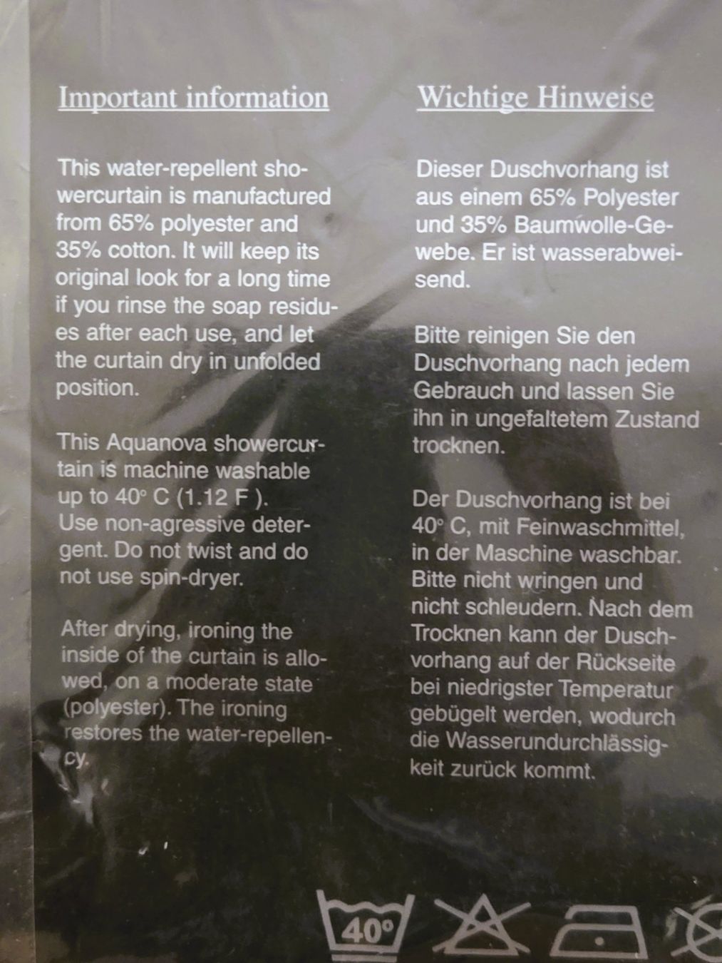Tende: DUSCHVORHANG - ROSEN - AQUANOVA ((NEU)) – Nuovo (secondo la descrizione) da Brüttisellen venduto da Nighttrain 2