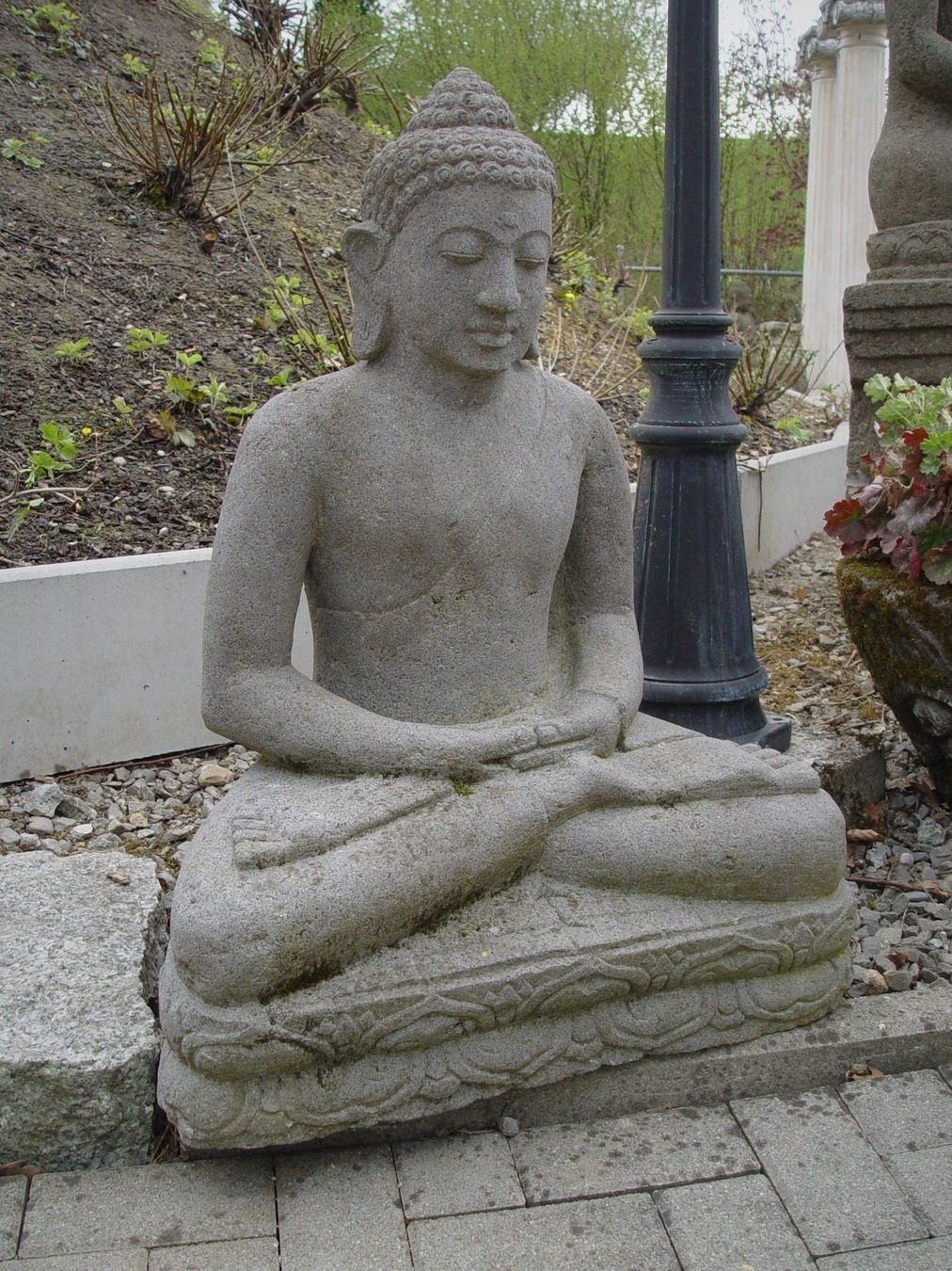 Sculture & Statue: Grosser Buddha aus Indonesien – Usato da Rotkreuz venduto da Dobermann5 5