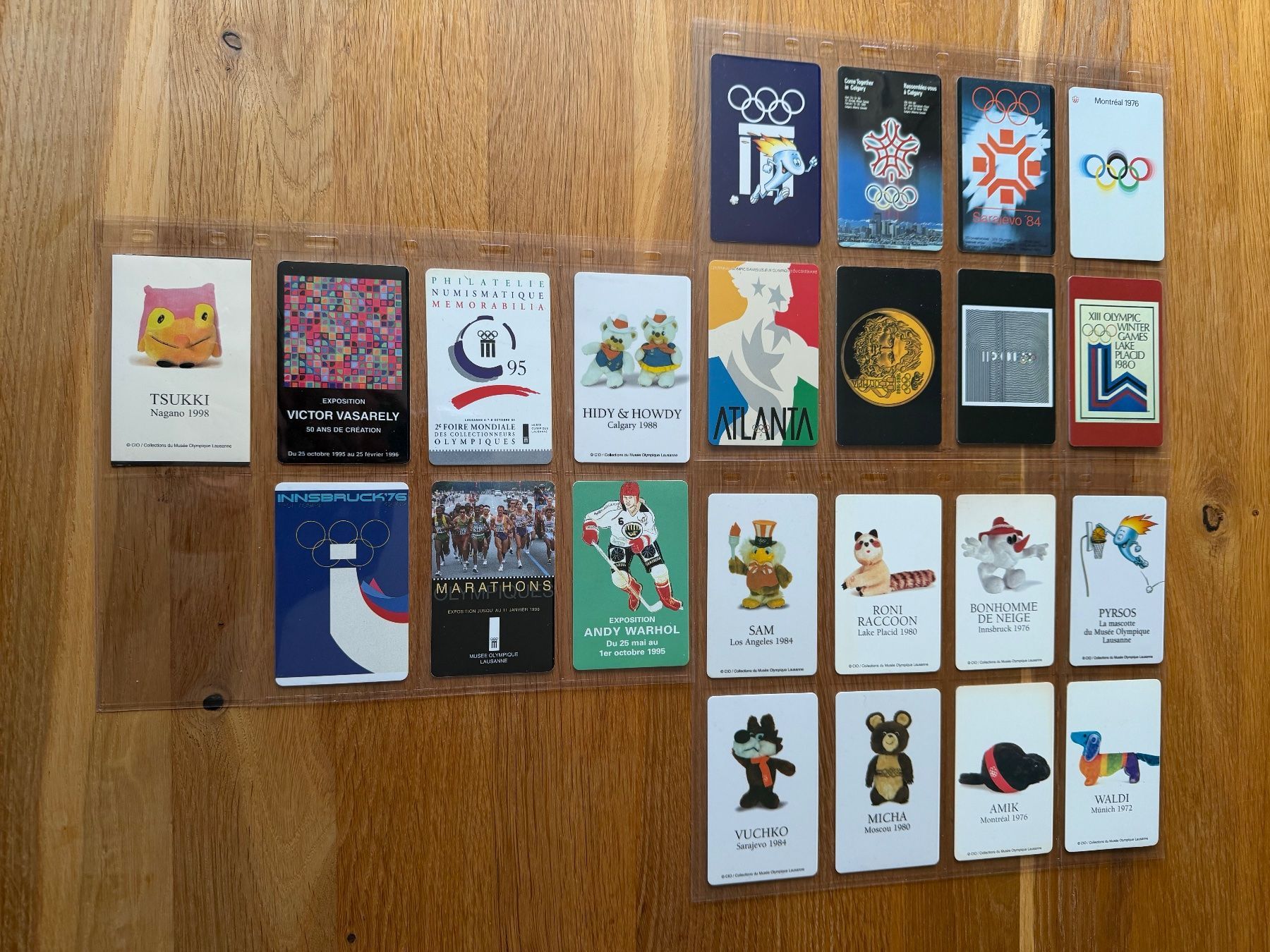 Telefoni: 47 Eintrittskarten Olympia Museum Lausanne – Usato da Abtwil SG venduto da Cards31 1